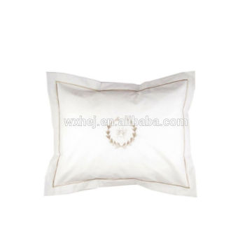 cotton white throw embroidery baby pillow cases